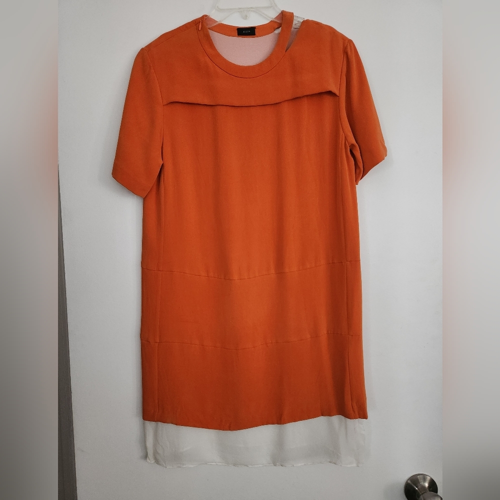 Joseph Matte Silk Kirty Tiered Shift Size 36 us size 4
